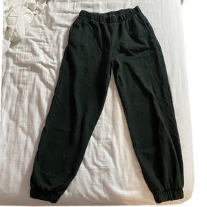 BRANDY FOREST GREEN SWEATPANTS